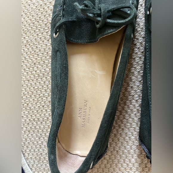Ann Mashburn Suede driving moccasin size 9 - Picture 6 of 11